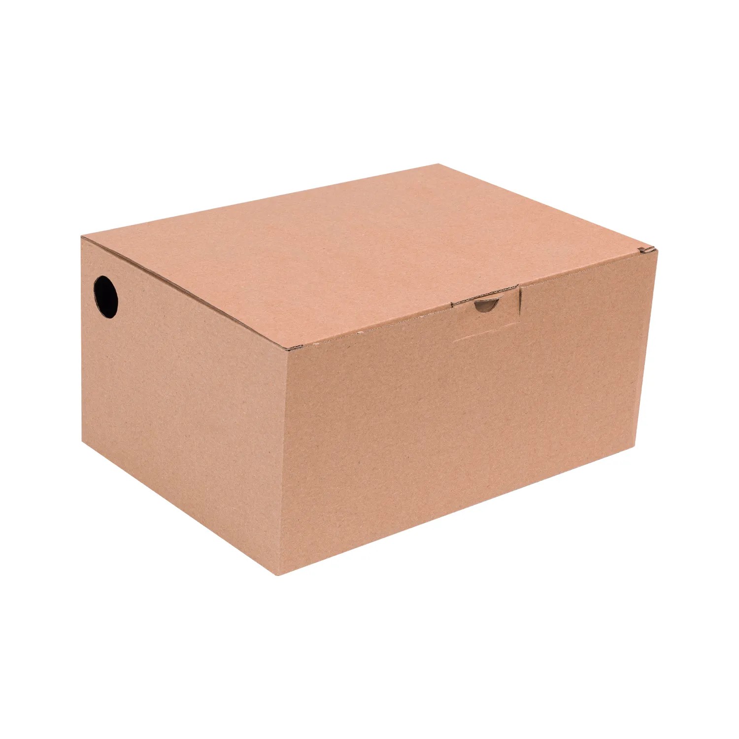 27x19x13 cm Kraft E-ticaret Kutusu Delikli