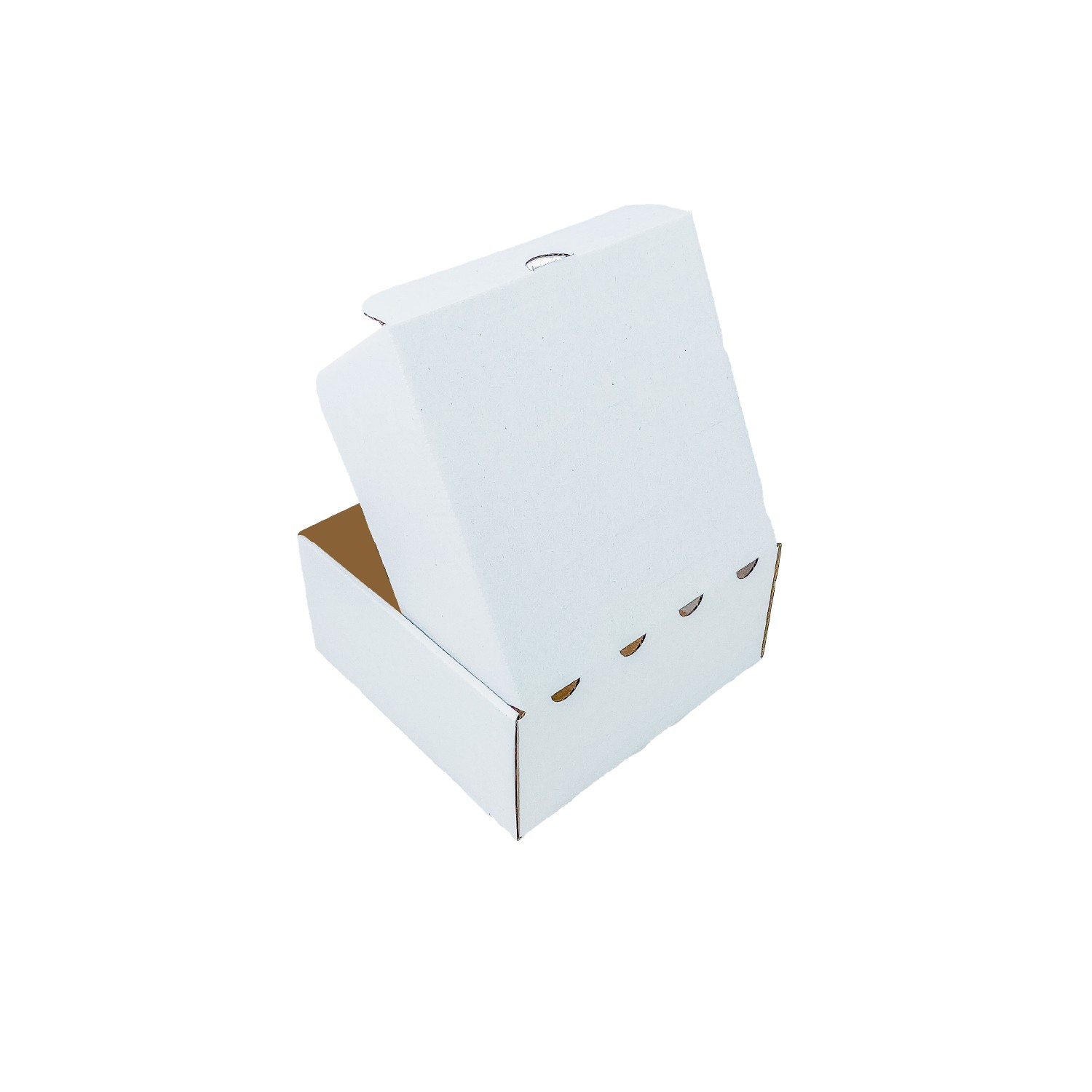 16x16x7 cm Kilitli E-Ticaret Kutusu Beyaz