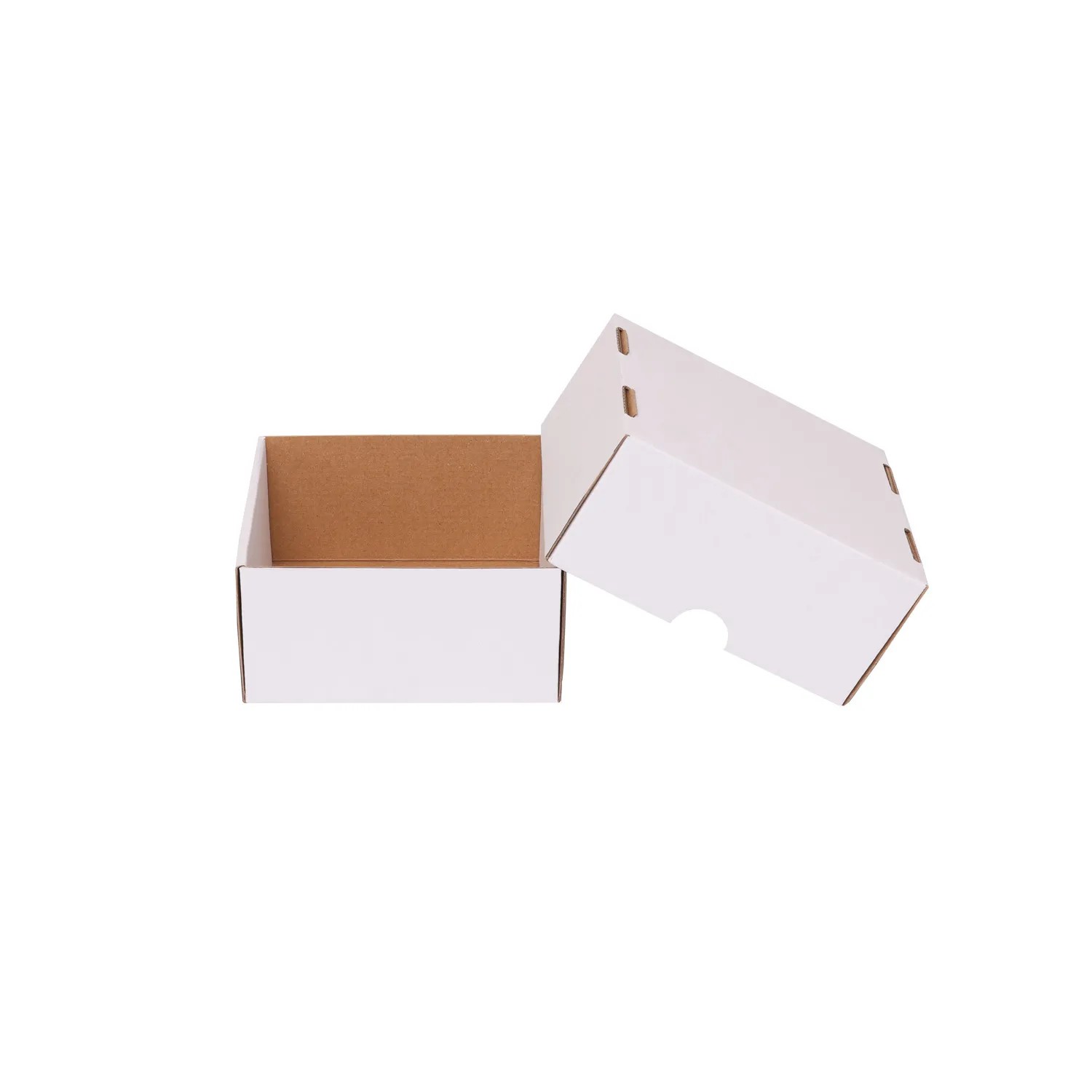 16x15x8 cm Beyaz E-ticaret Kutusu Gövde+Kapak