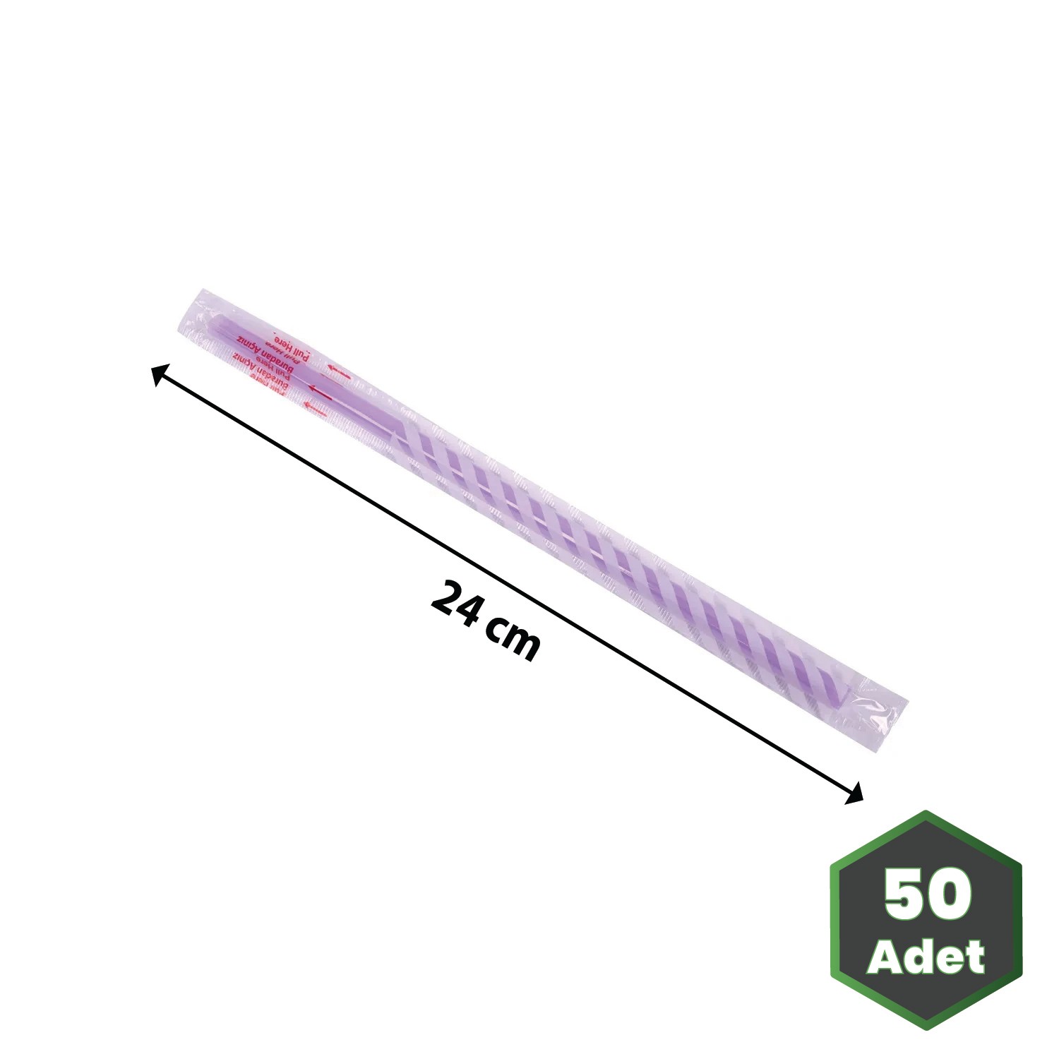 Jelatinli Renkli Frozen Pipet 