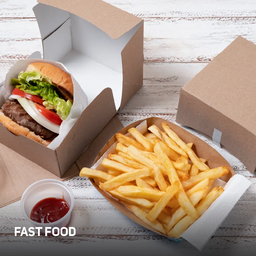 Fast Food Gıda Kutuları