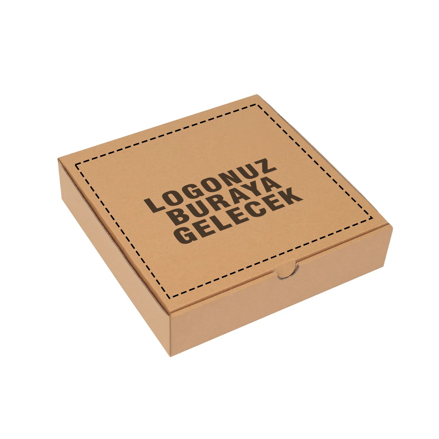 25x25x6 cm Kraft E-ticaret Kutusu