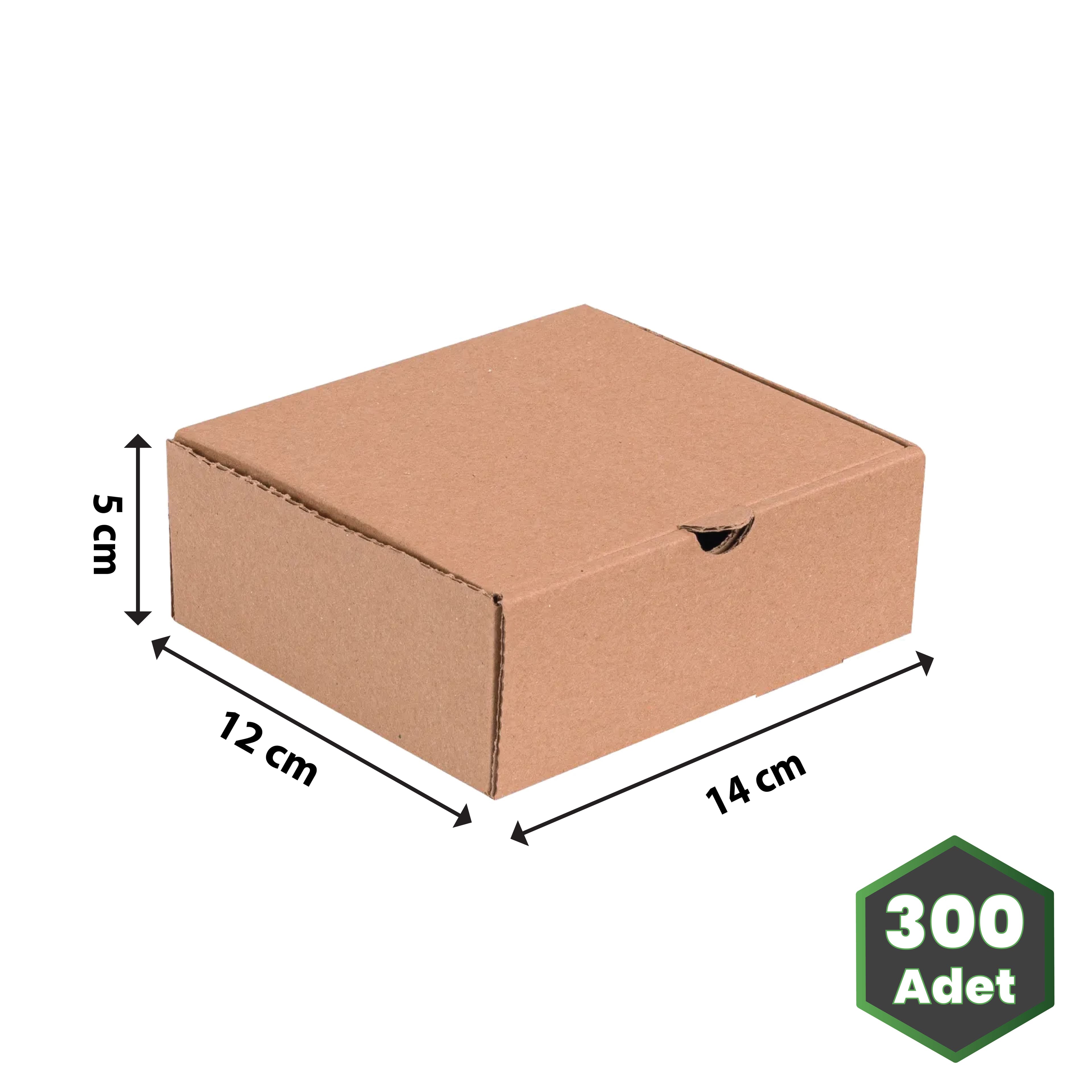 14x12x5 cm Kraft E-ticaret Kutusu