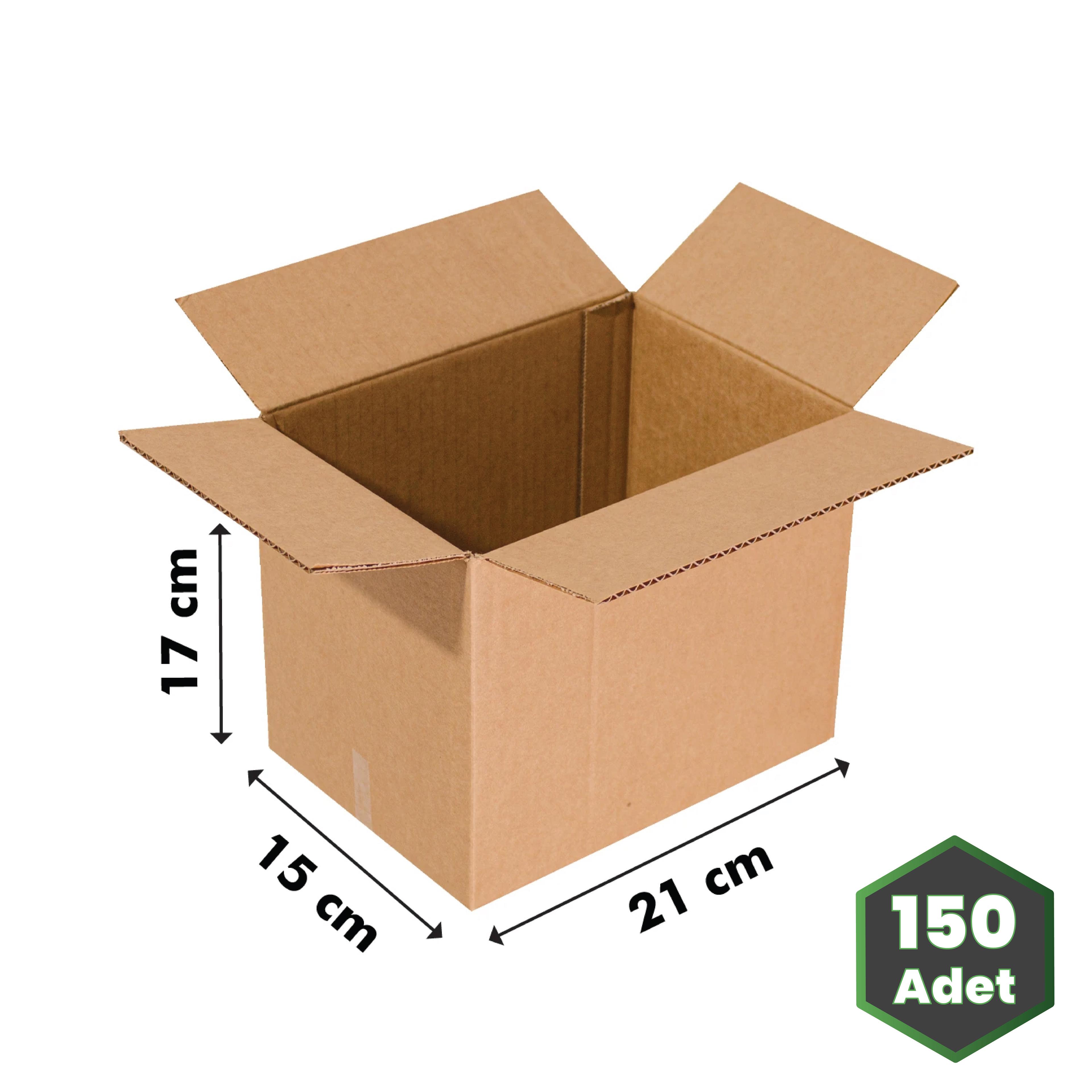 21x15x17 cm Kraft E-Ticaret Kutusu