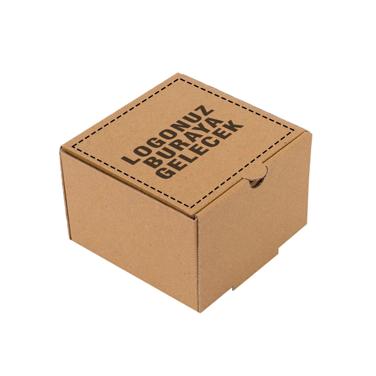 12x12x8 cm Kraft E-ticaret Kutusu