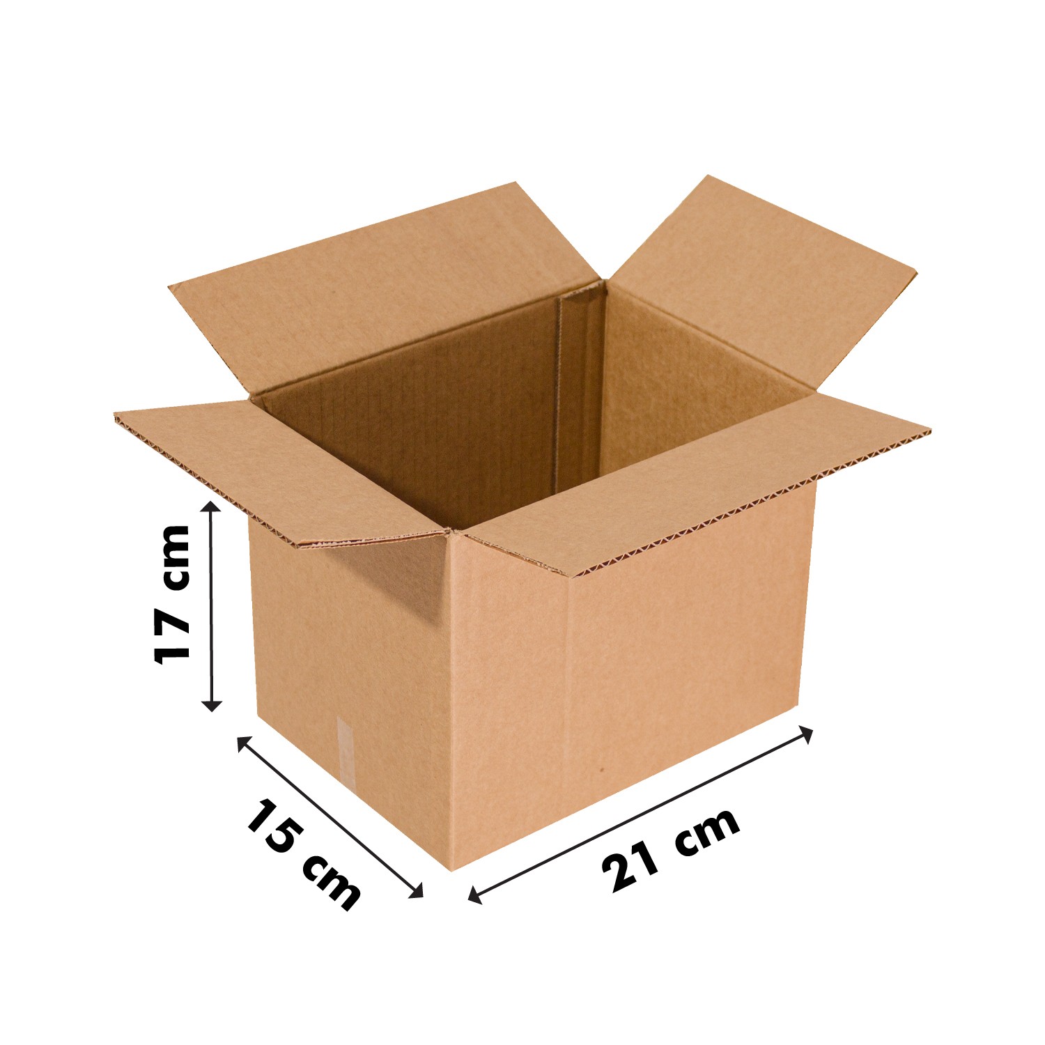 21x15x17 cm Kraft E-Ticaret Kutusu