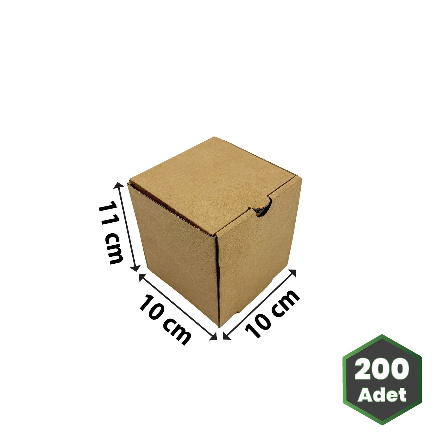 10x10x11 cm Kraft E-ticaret Kutusu