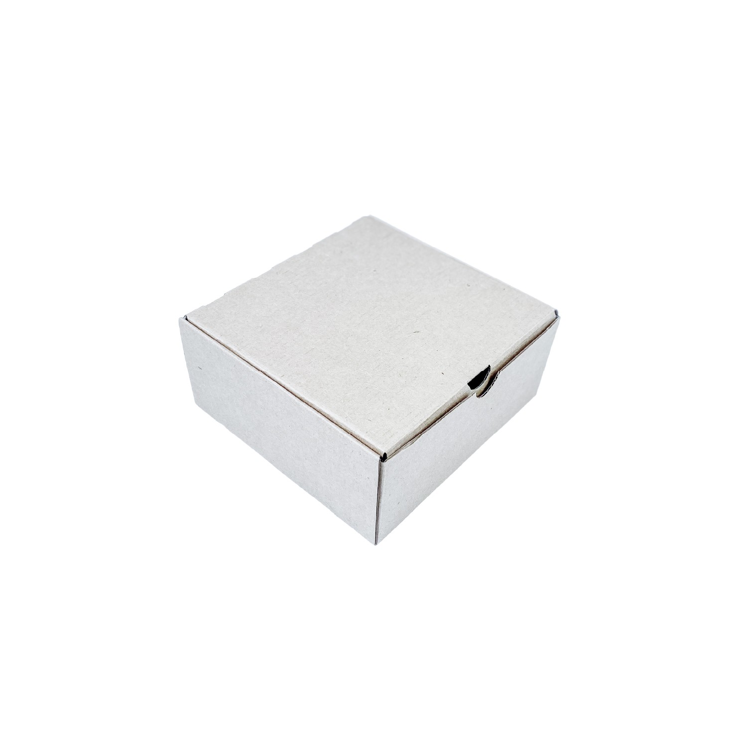 16x16x7 cm Kilitli E-Ticaret Kutusu Beyaz