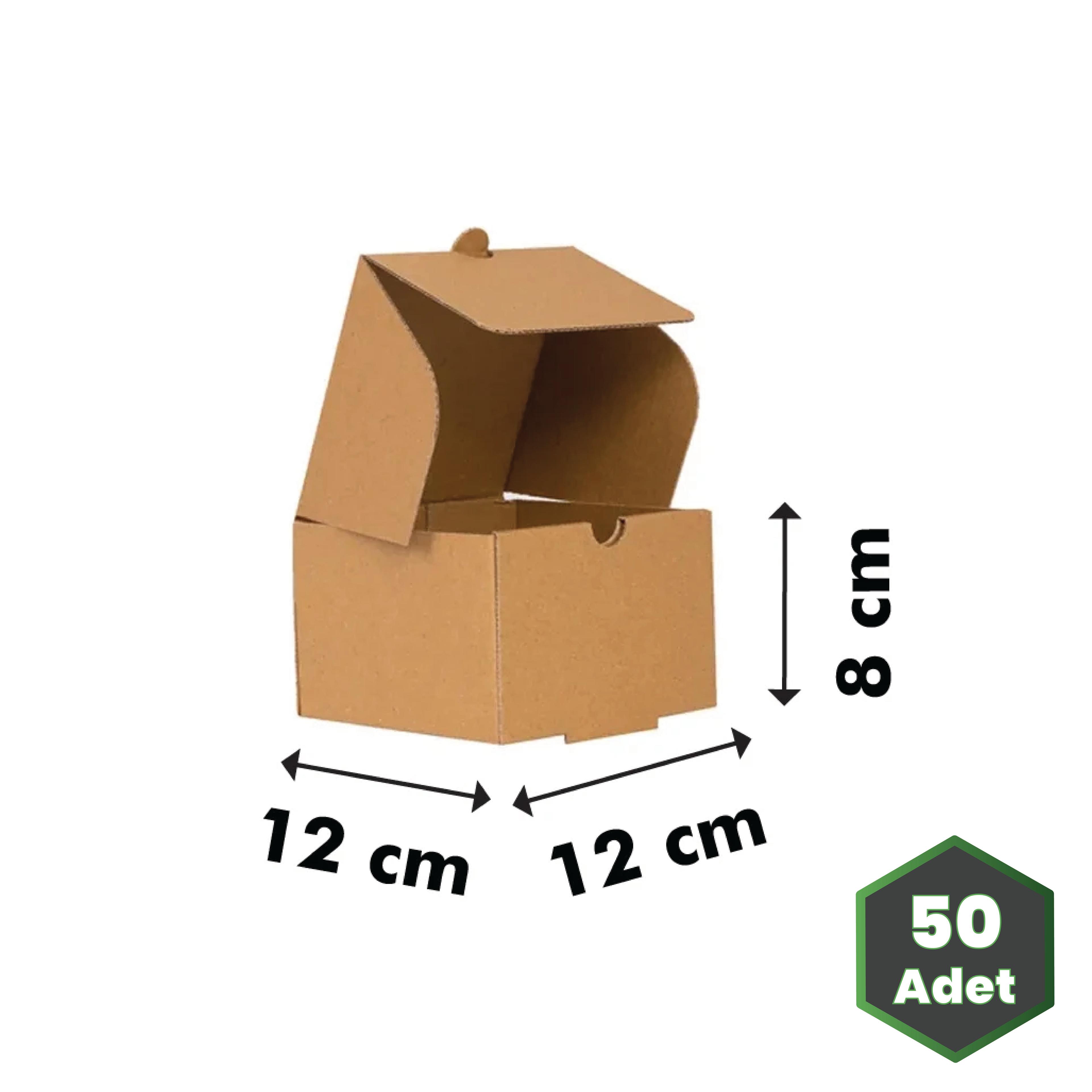 12x12x8 cm Kraft E-ticaret Kutusu