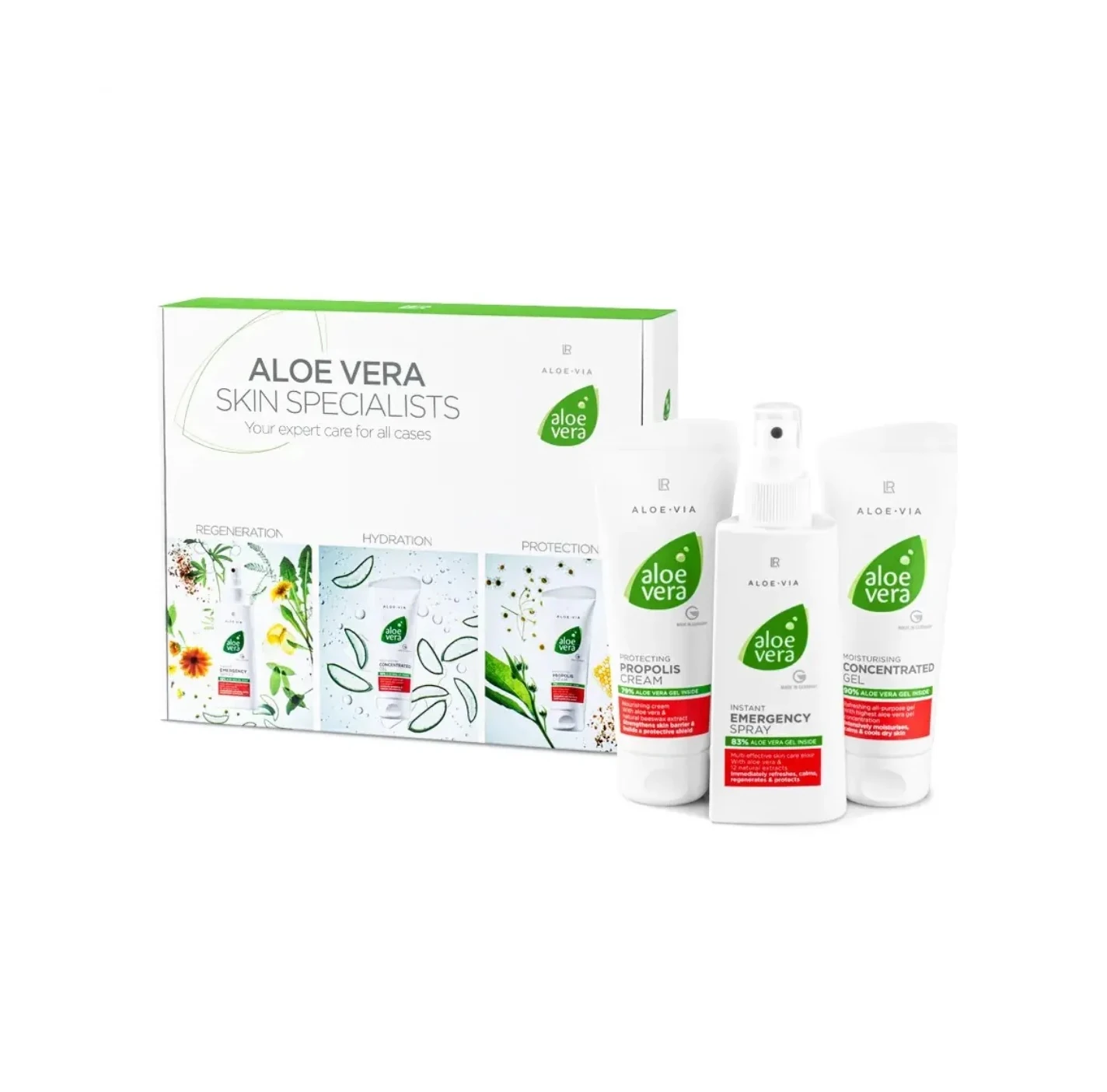 LR Aloe Vera Special Care Set, Emergency Box Set 3 in 1
