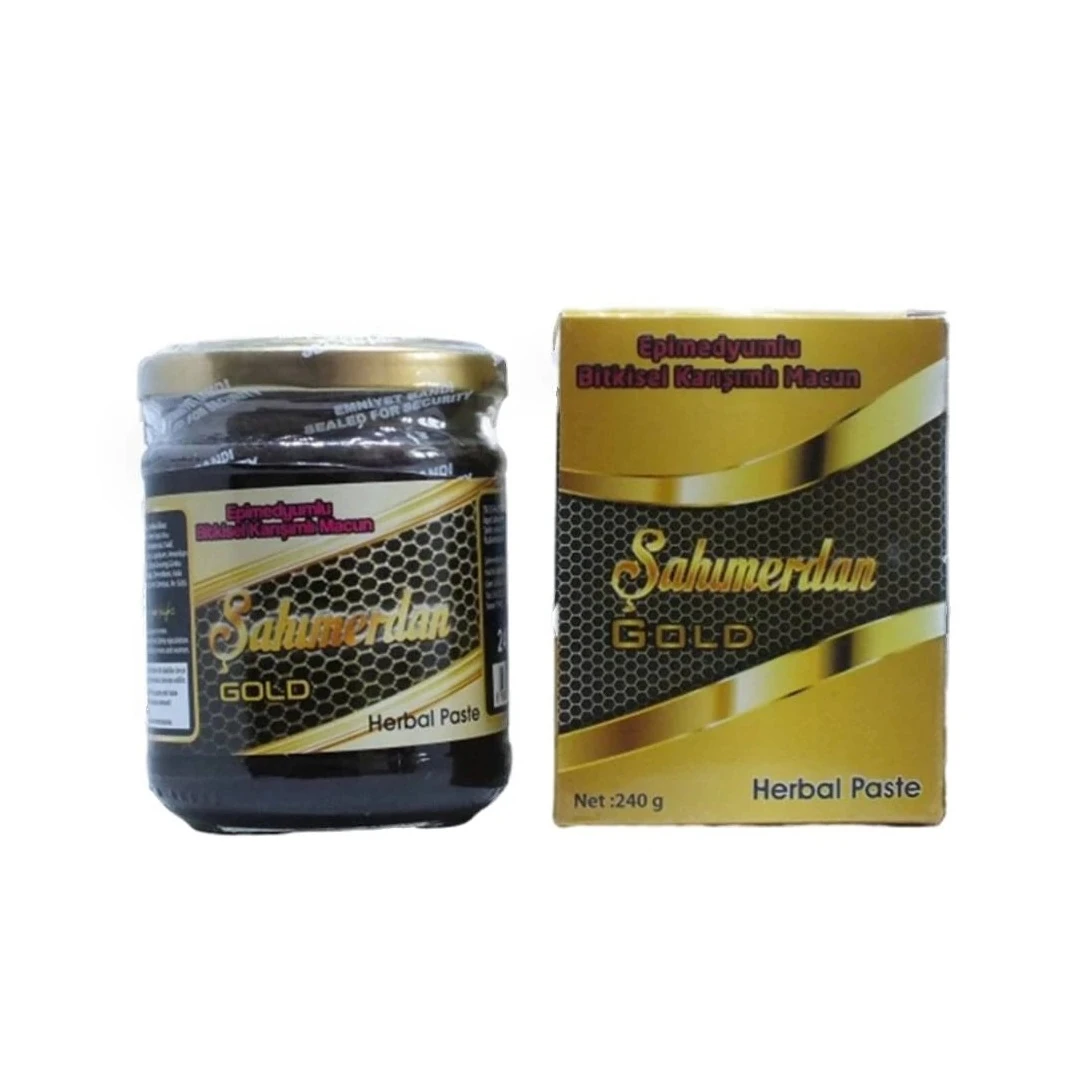 Sahmerdan Gold Premium - Turkish Macun With Epimedium Herbal Paste 240g
