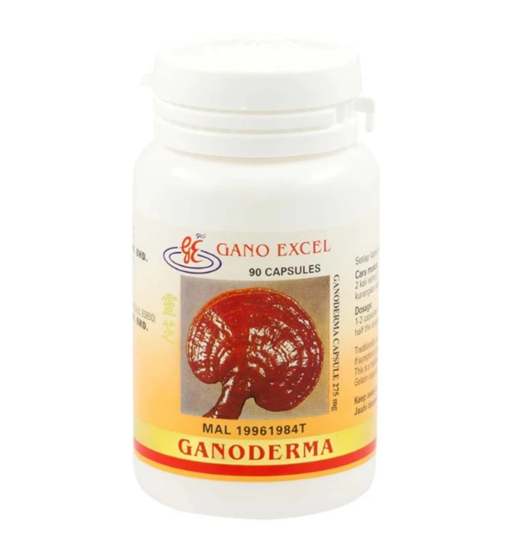 Gano Excel Ganoderma Lucidum 90 Capsules, Reishi Lingzhi
