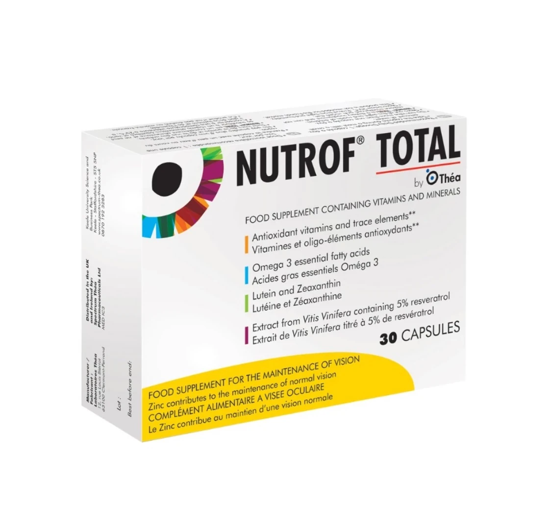 Nutrof Total Food Supplement - 30 capsules