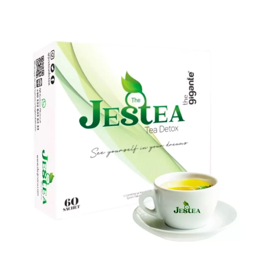 Jestea Detox Tea (1 Month Supply) - 60 sachets