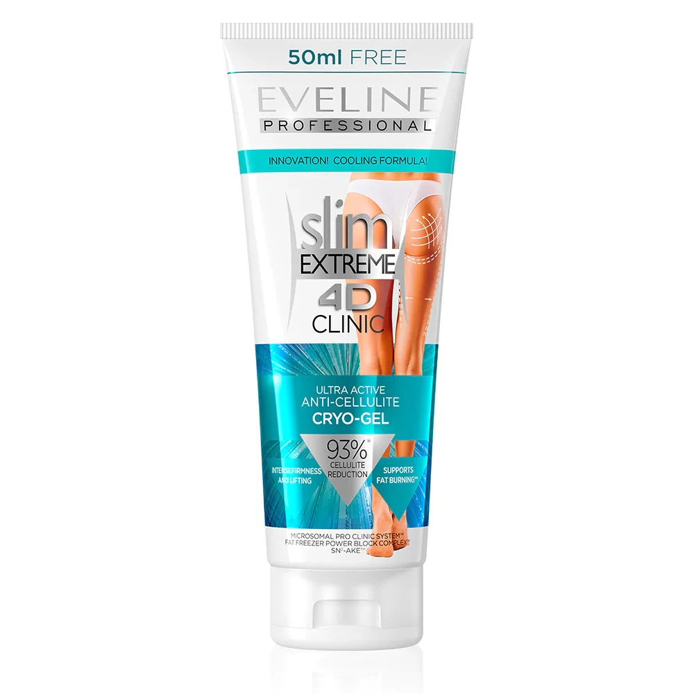 EVELINE Slim Extreme 4D Clinic Ultra Active Anticellulite Cryo-Gel 250ml