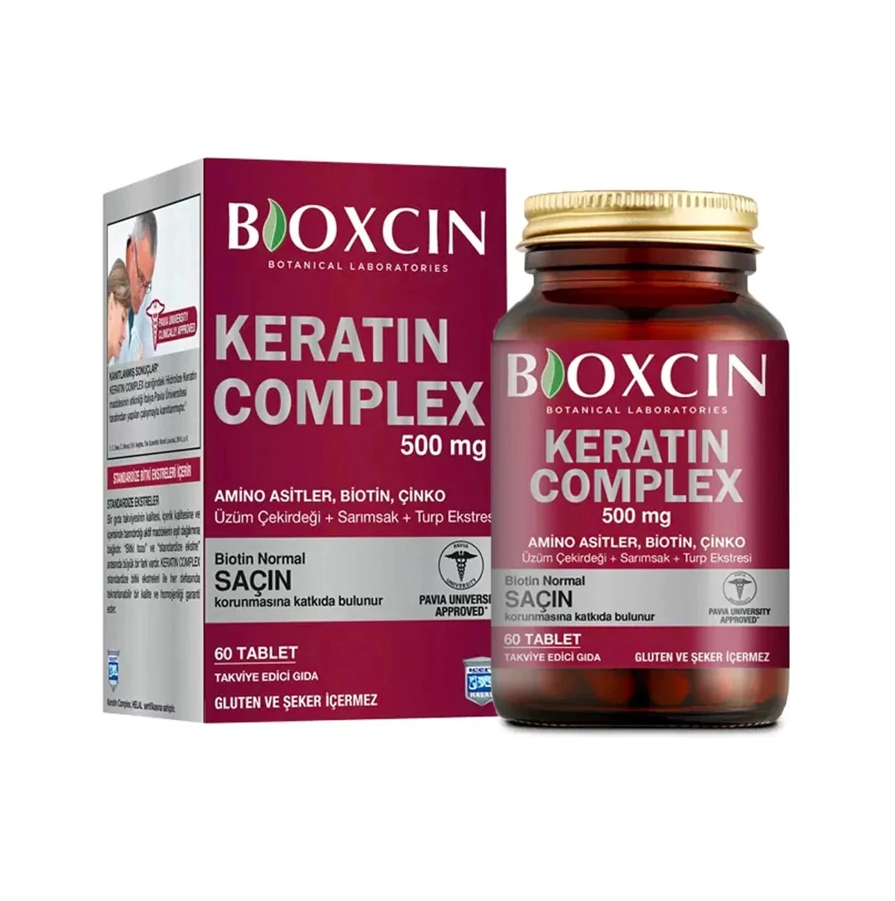 BIOXCIN Keratin Complex 500mg - 60 Tablets