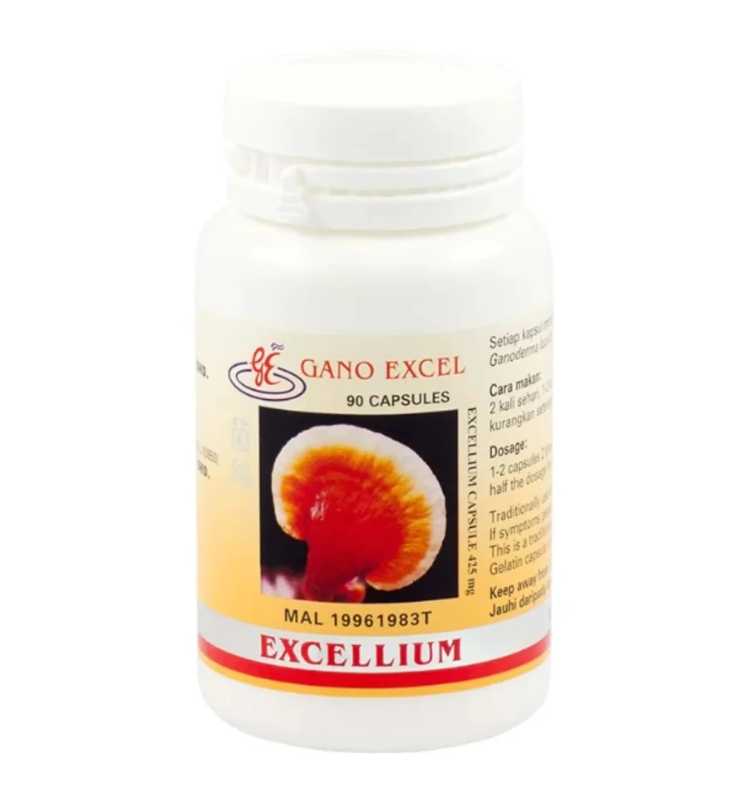Gano Excel Excellium 90 Capsules, Reishi Lingzhi