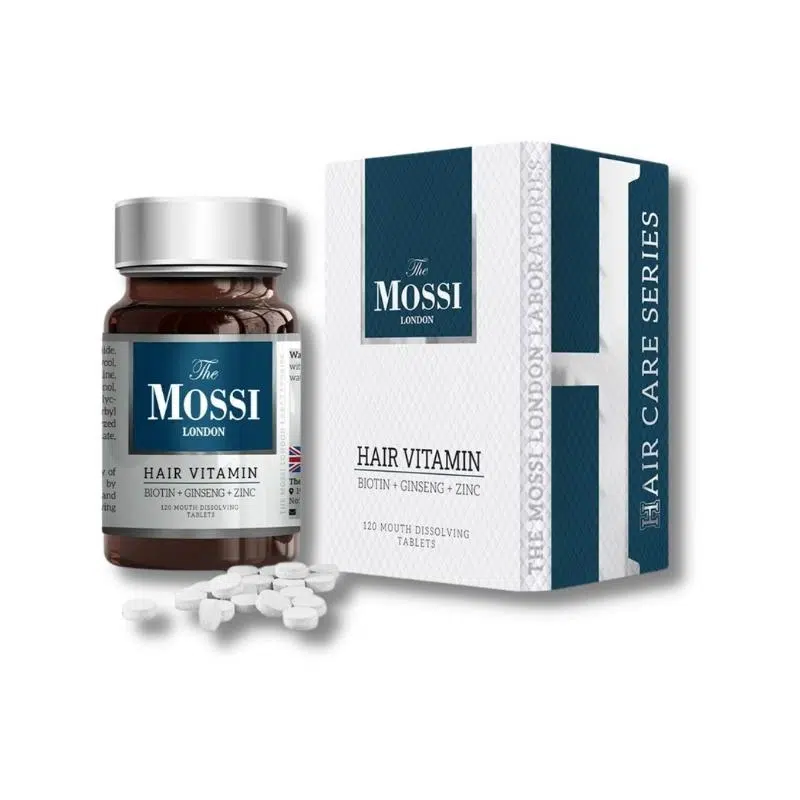 The Mossi London Hair Vitamin 120 Tablets
