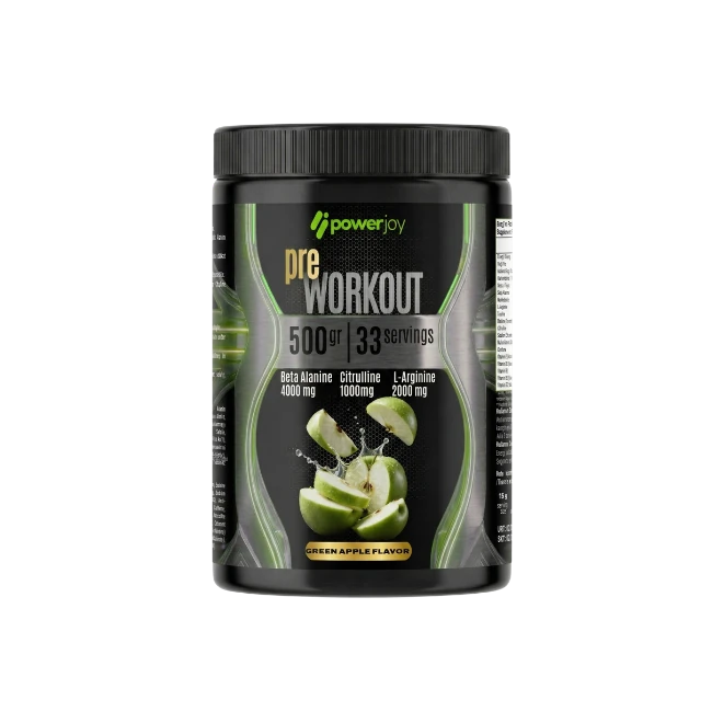 Pre-Workout Yeşil Elma 500 Gr.