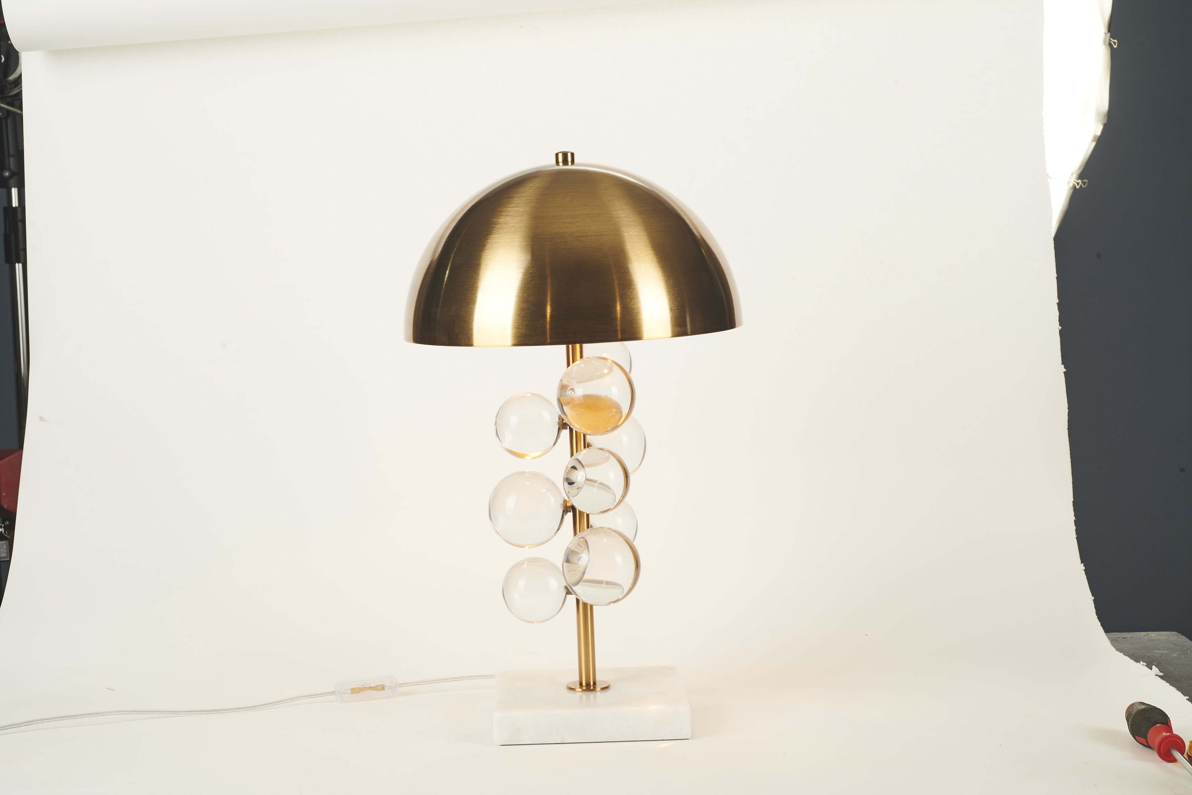 Bubble Lamp Soft Masaüstü Aydınlatma - Beyaz