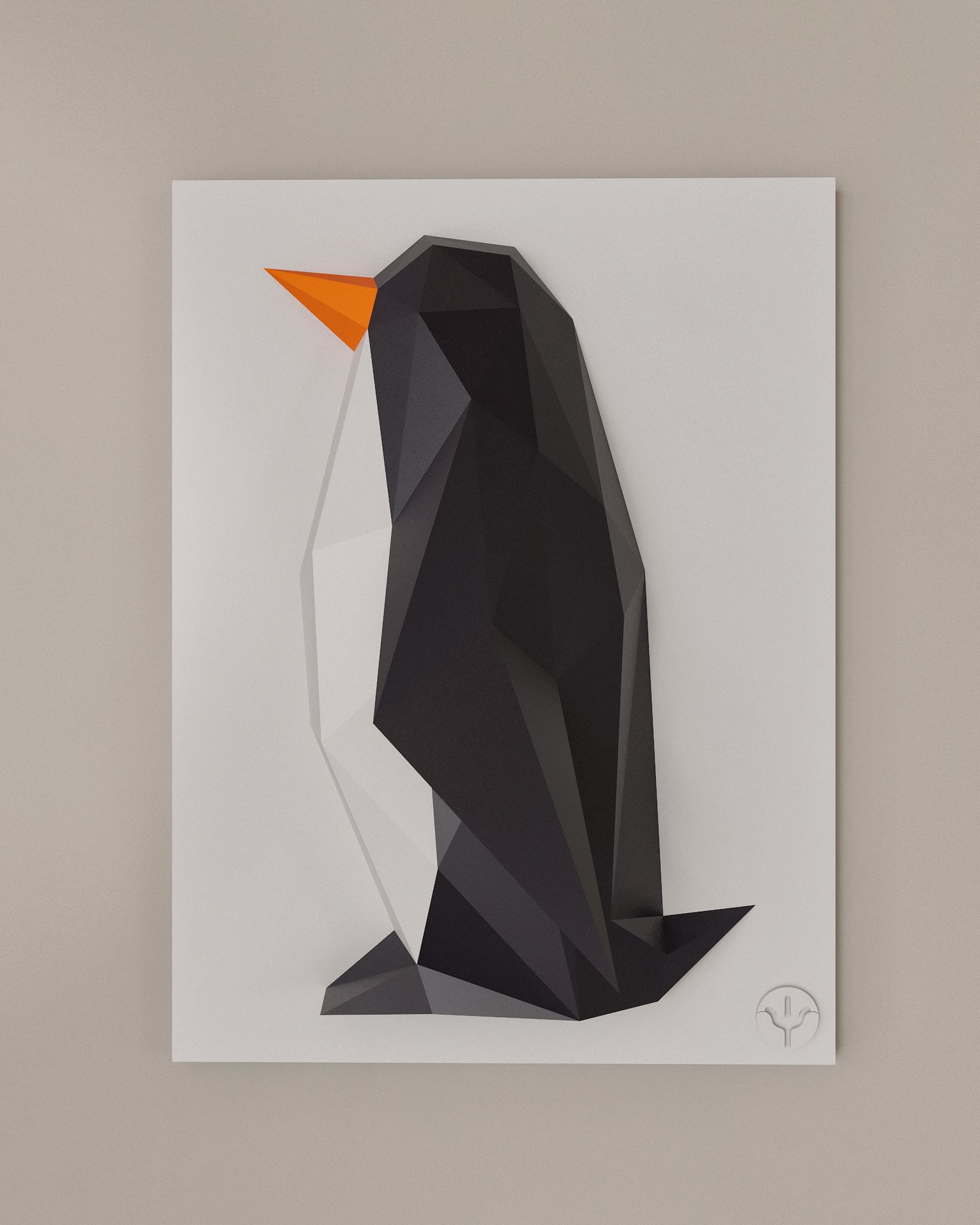 Penguen Duvar Panosu