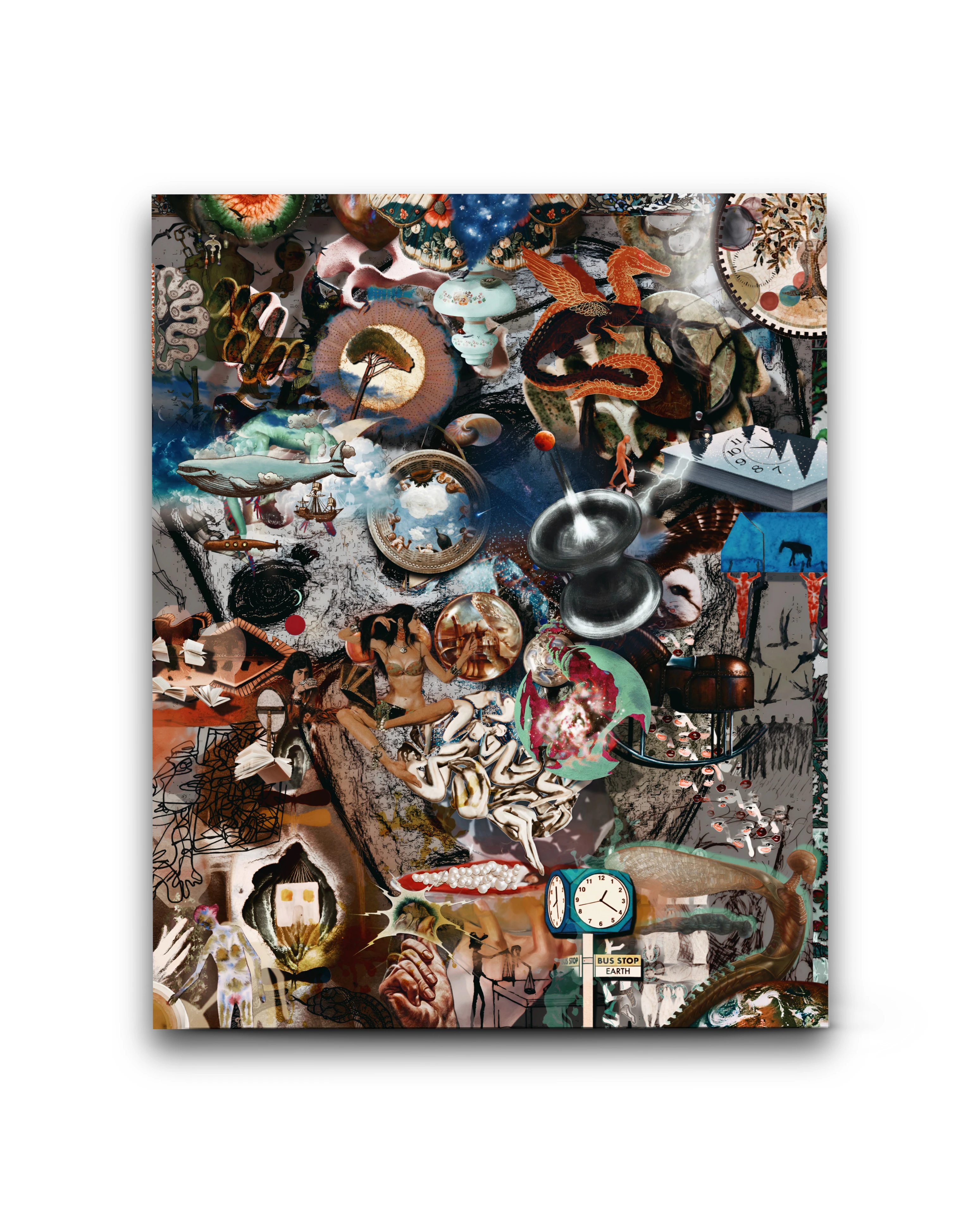 Bus Stop Earth Tablo