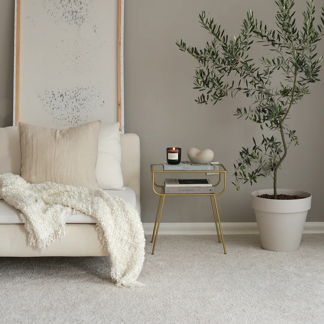 Gold Geyik Yan Sehpa