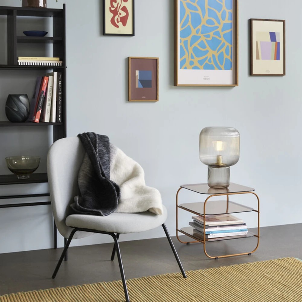Quadro Metal Yan Sehpa Komodin