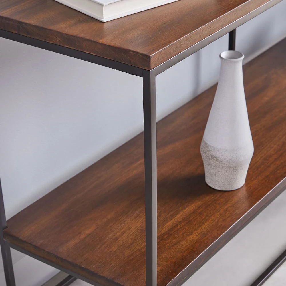 Wall Metal Ahşap Konsol TV Ünitesi