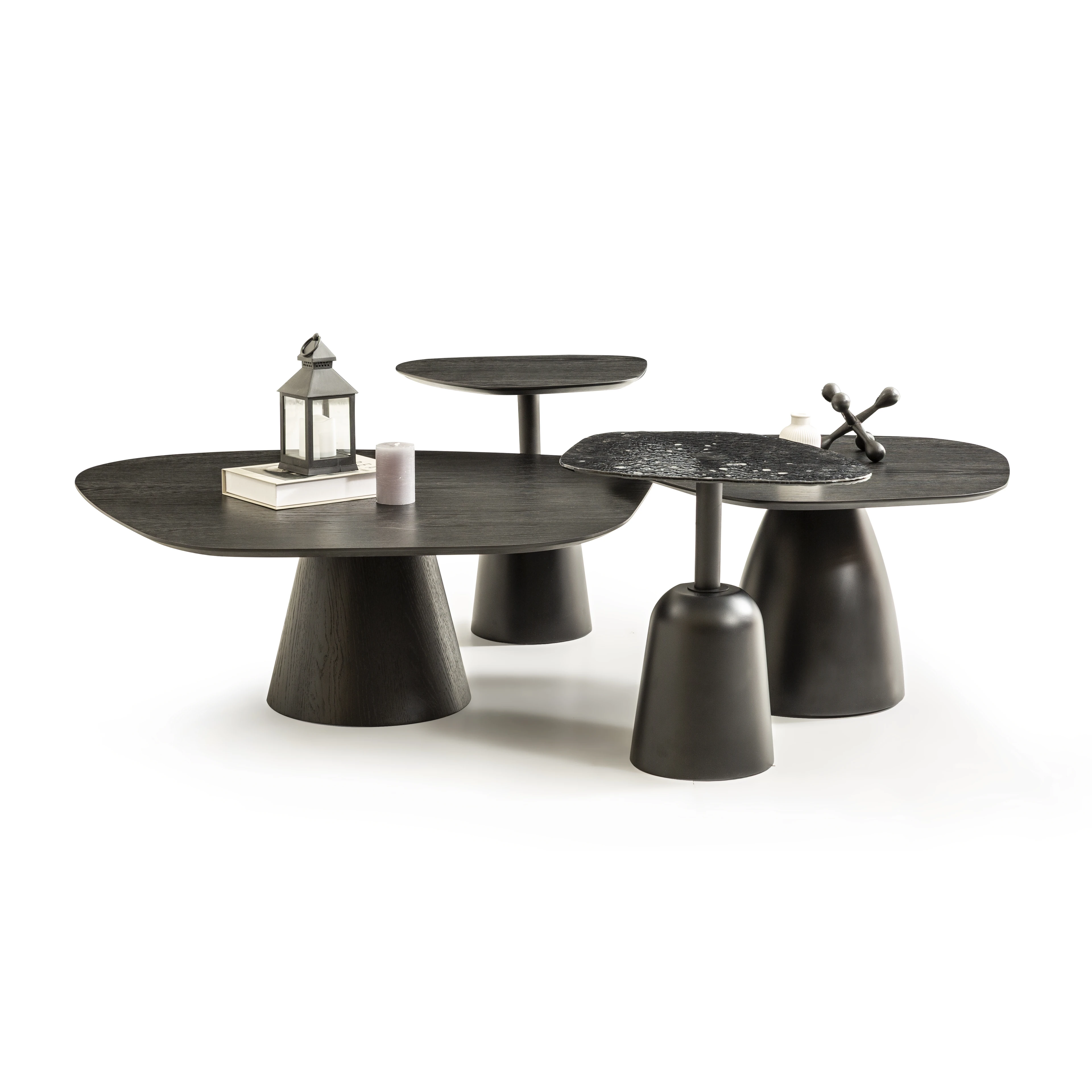 Delta Dörtgen Yan Sehpa - 70 cm