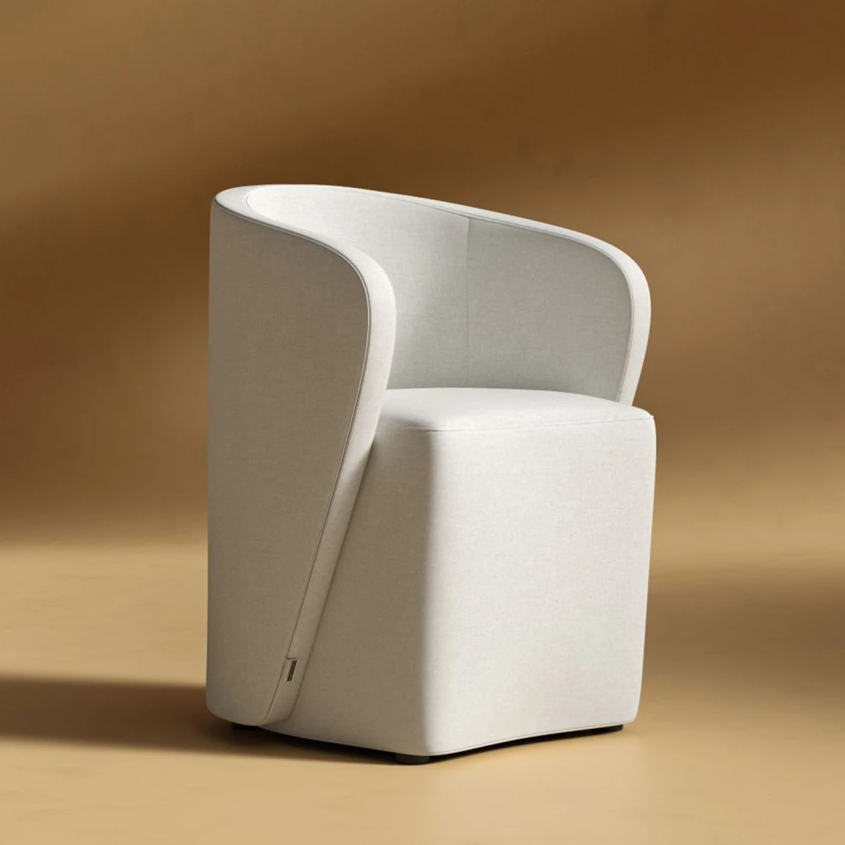 Bland Sandalye - Beyaz Keten