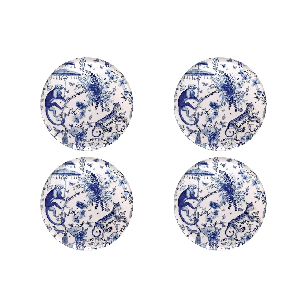 Bleu Blanc Collection Bardak Altlığı 4'lü Set