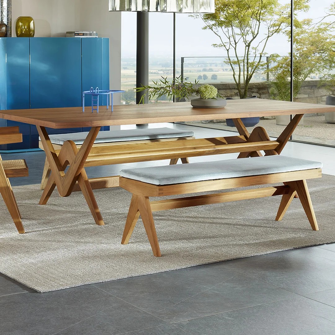 Pierre Ahşap Bench