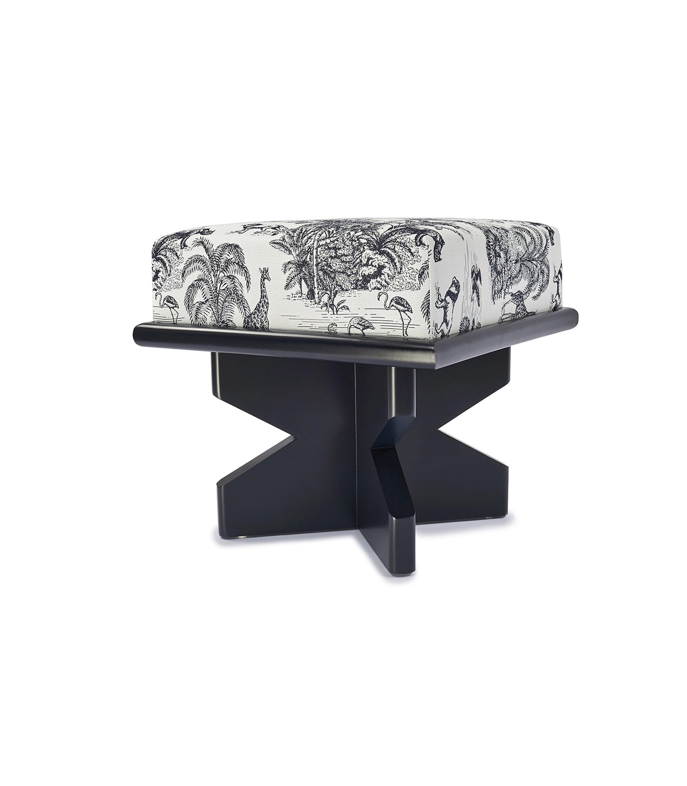 Jungle Kare Puf - Navy