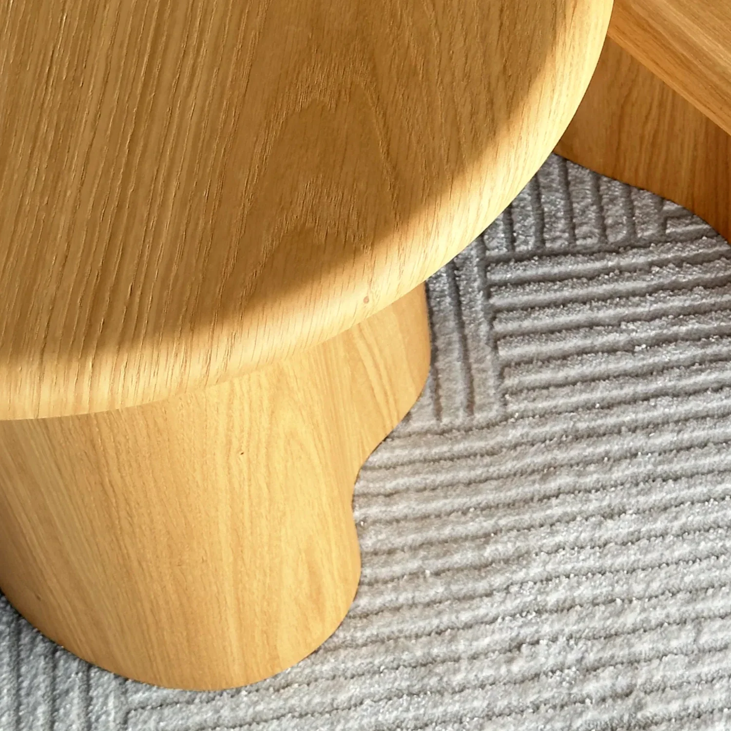 Avina Yuvarlak Yan Sehpa