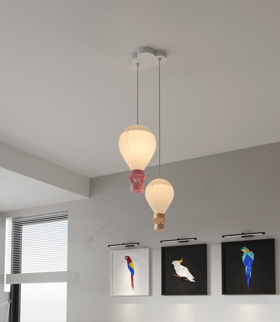 2'li Balon Sarkıt Set