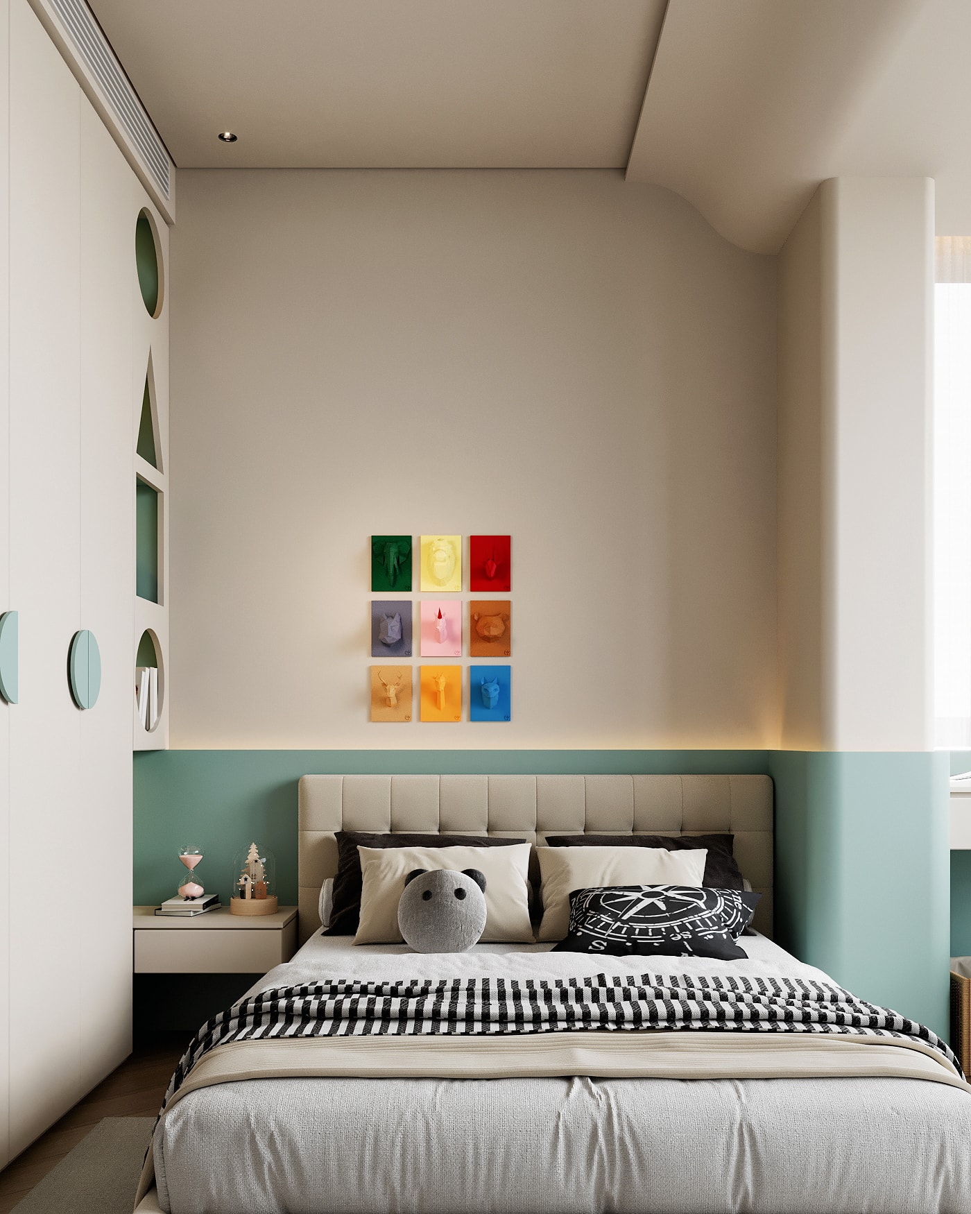 9’lu Set Büst Duvar Panoları (Small)