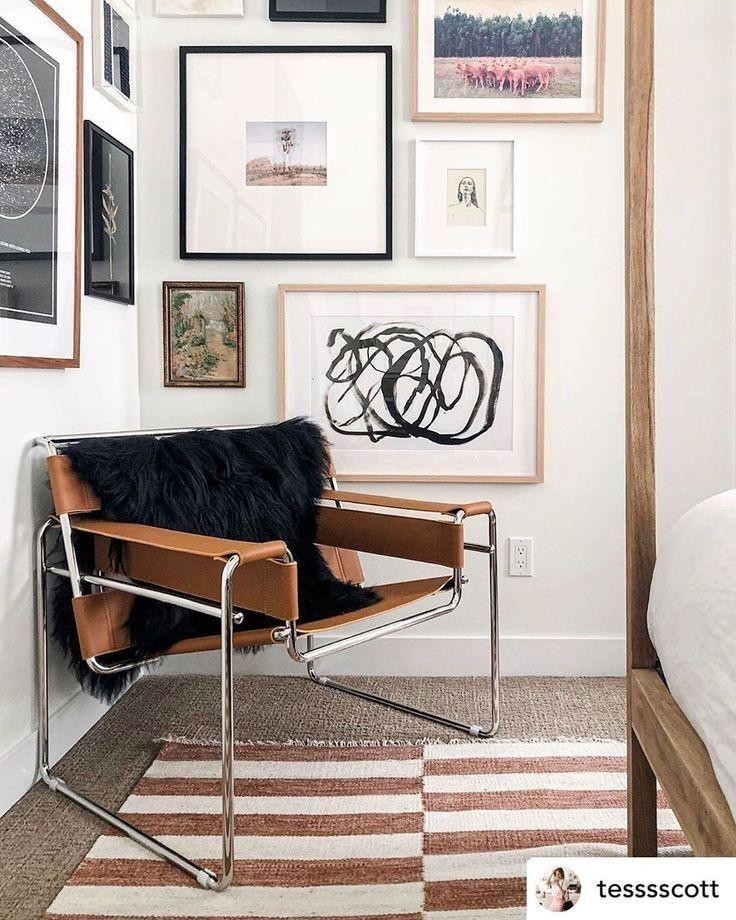 Wassily Chair Berjer - Kahverengi
