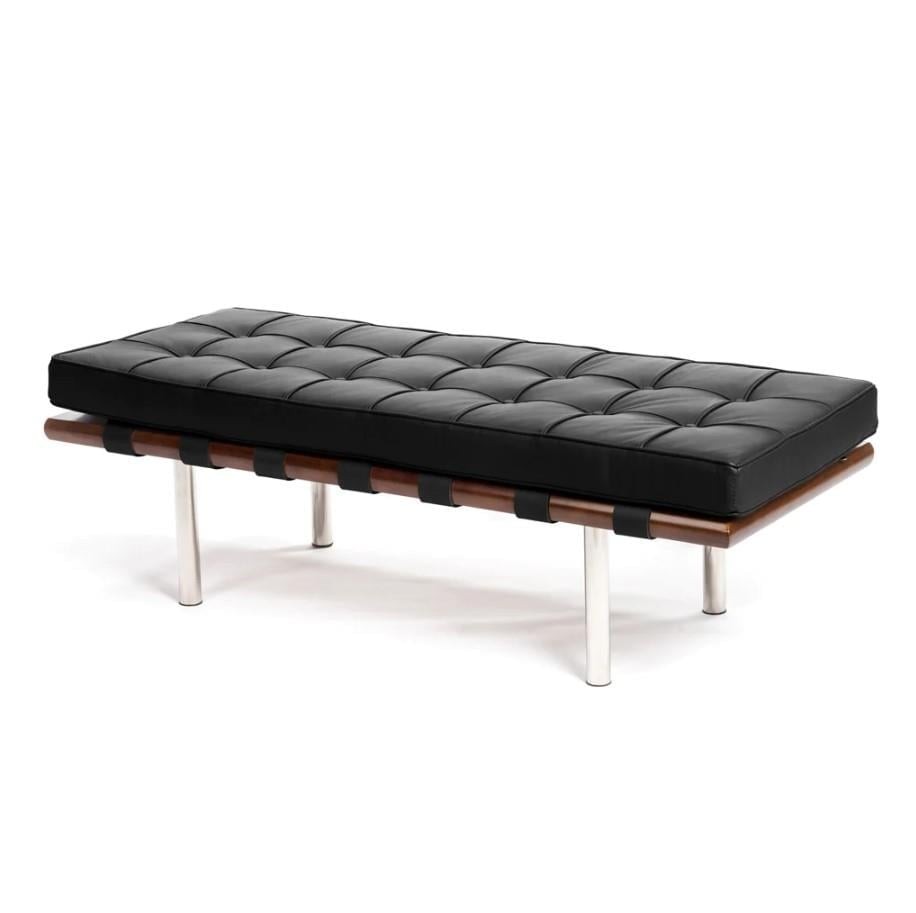 Rove Metal Deri Bench - Siyah