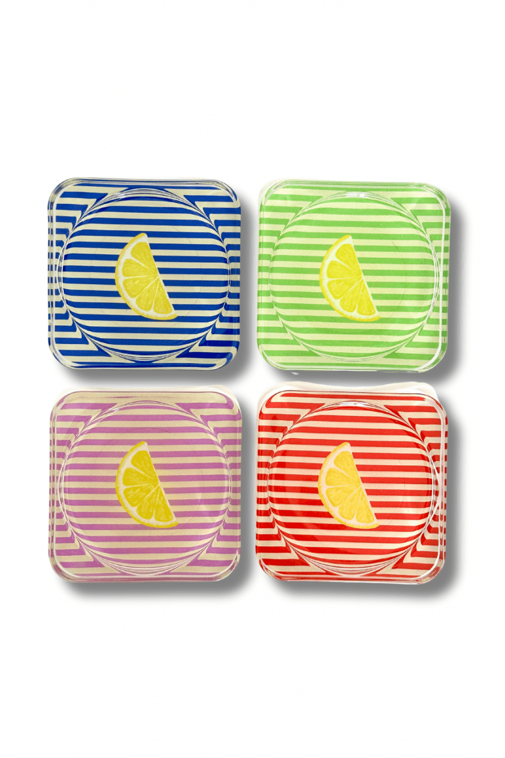 Lemon Twist Bardak Altlığı 4’lü