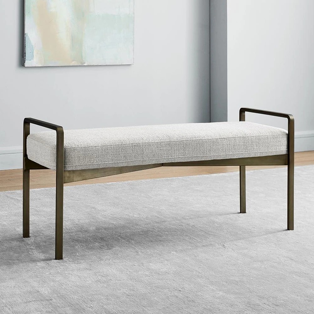 Comfort Metal Bench Puf