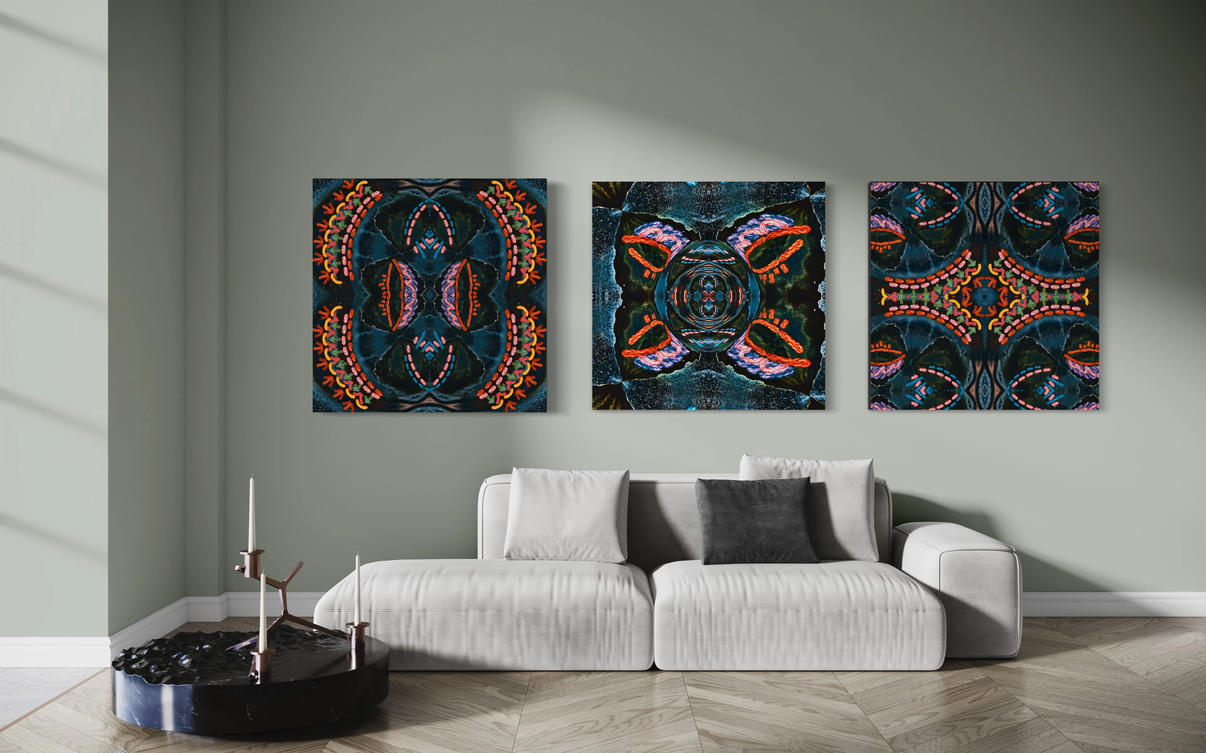 Eyes Wide Shut 3'lü Set Tablo