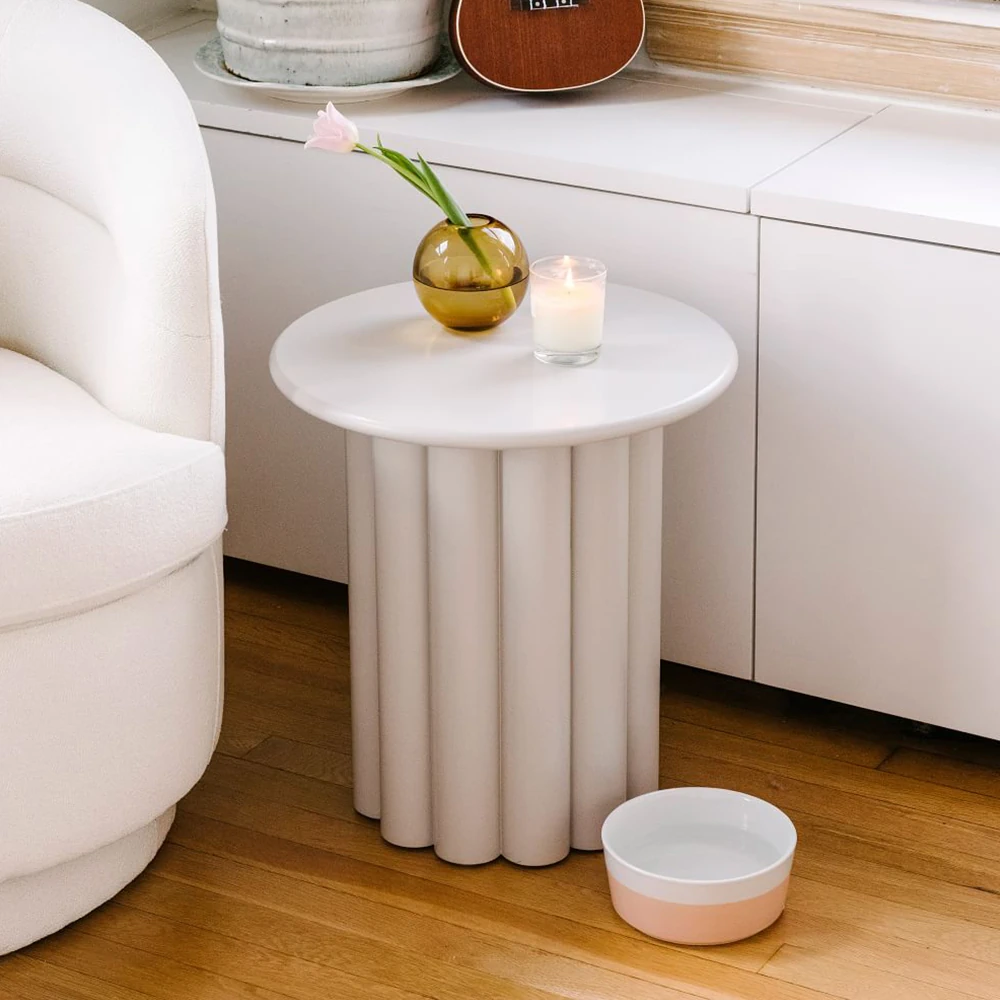 Dubleon Ahşap Yan Sehpa