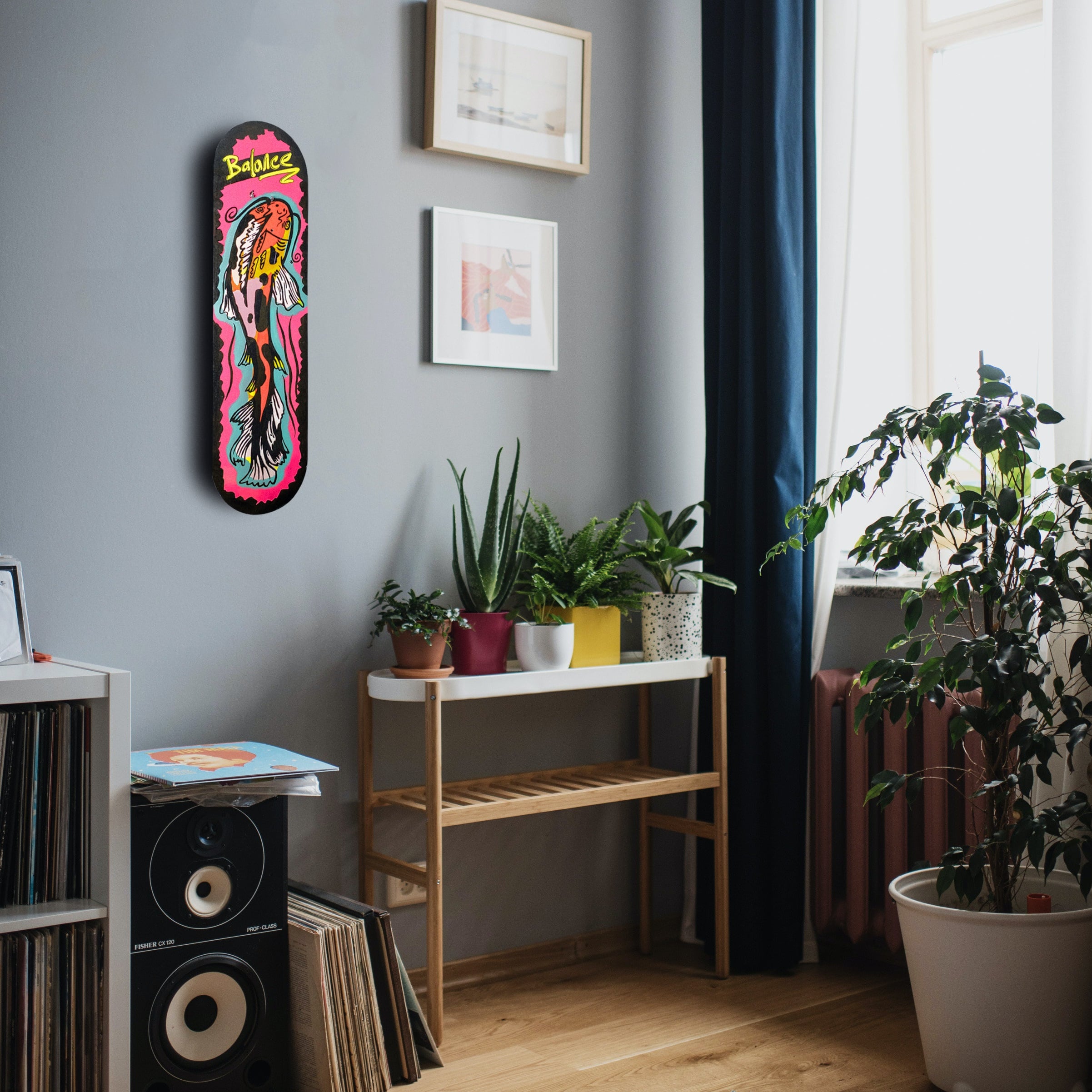 Balance Kaykay Duvar Dekoru