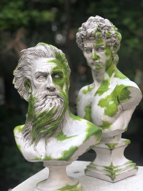 David & Posedion Mossy Büyük Heykel - David & Posedion