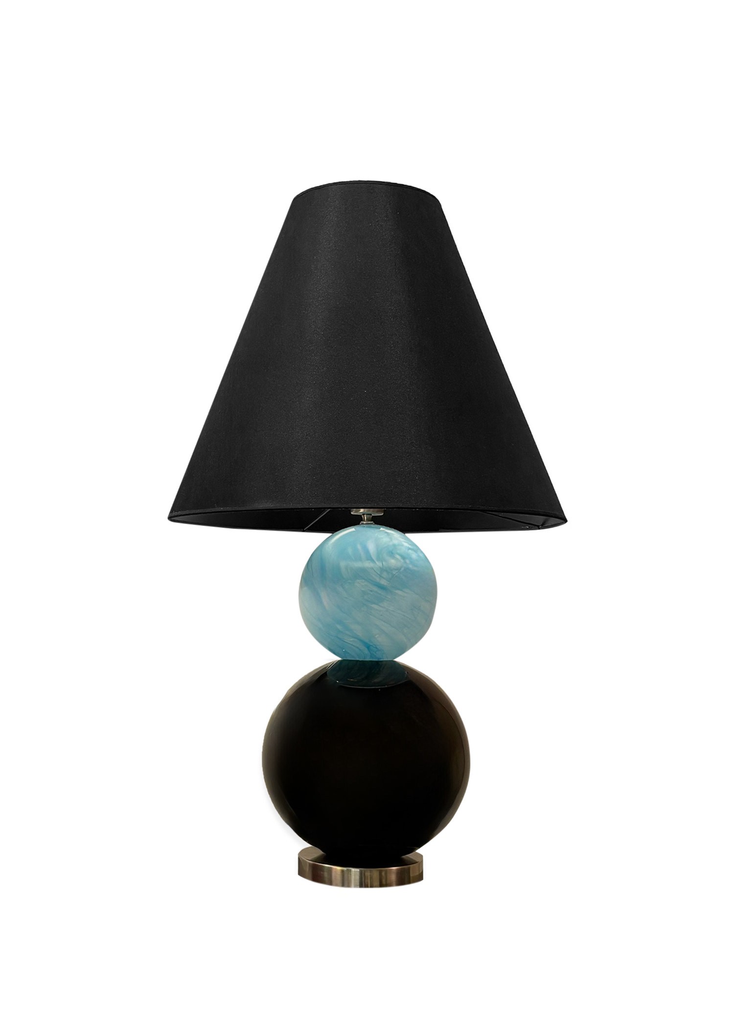 Baby Blue & Black