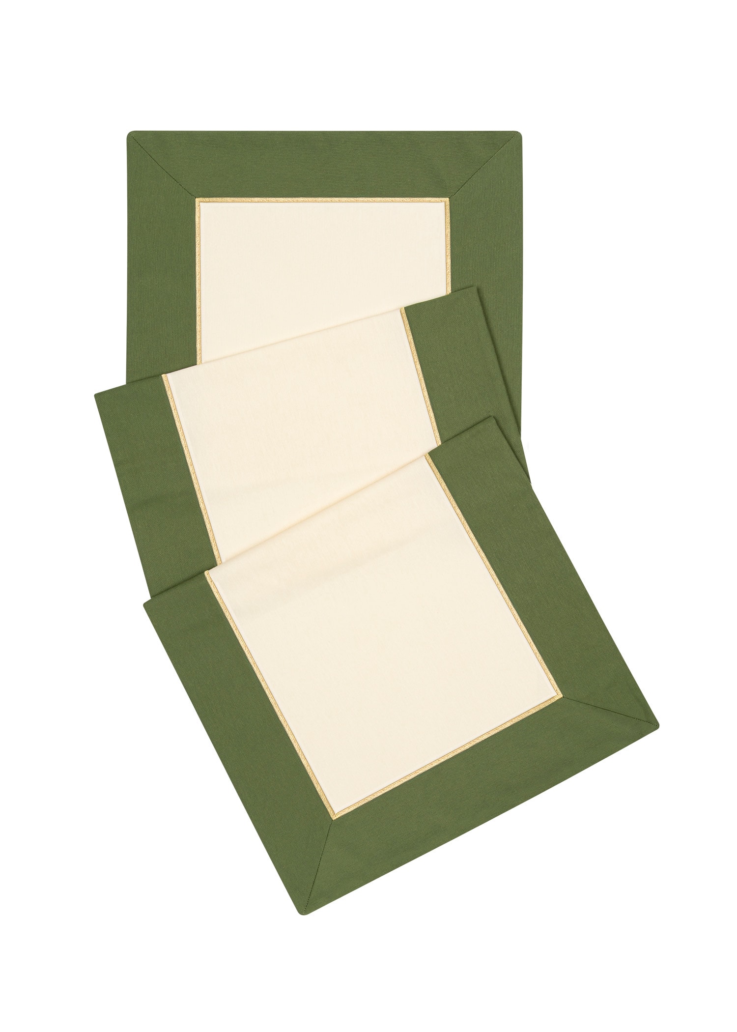 Altın Renk İşlemeli Runner