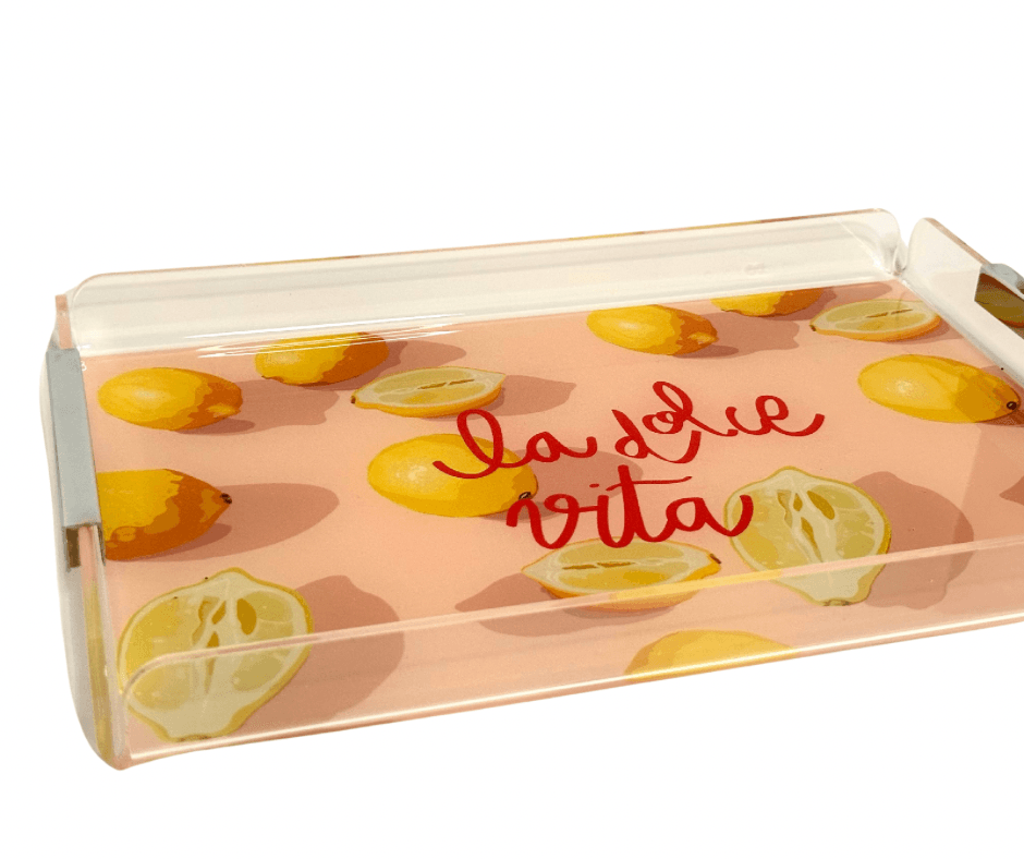 Pink Lemonade Büyük Tepsi