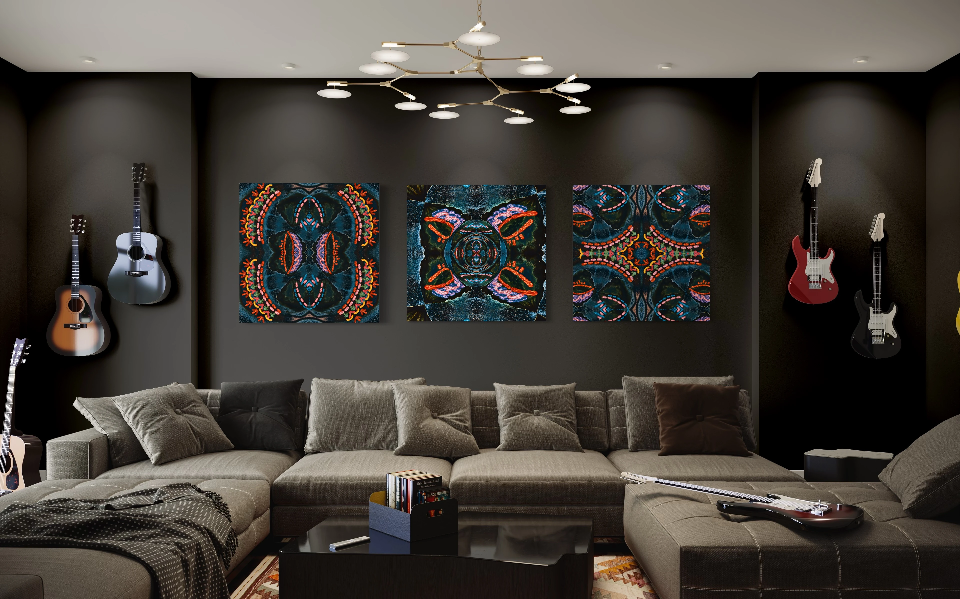 Eyes Wide Shut 3'lü Set Tablo