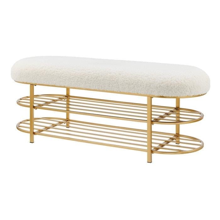 Teddy Bench - Beyaz